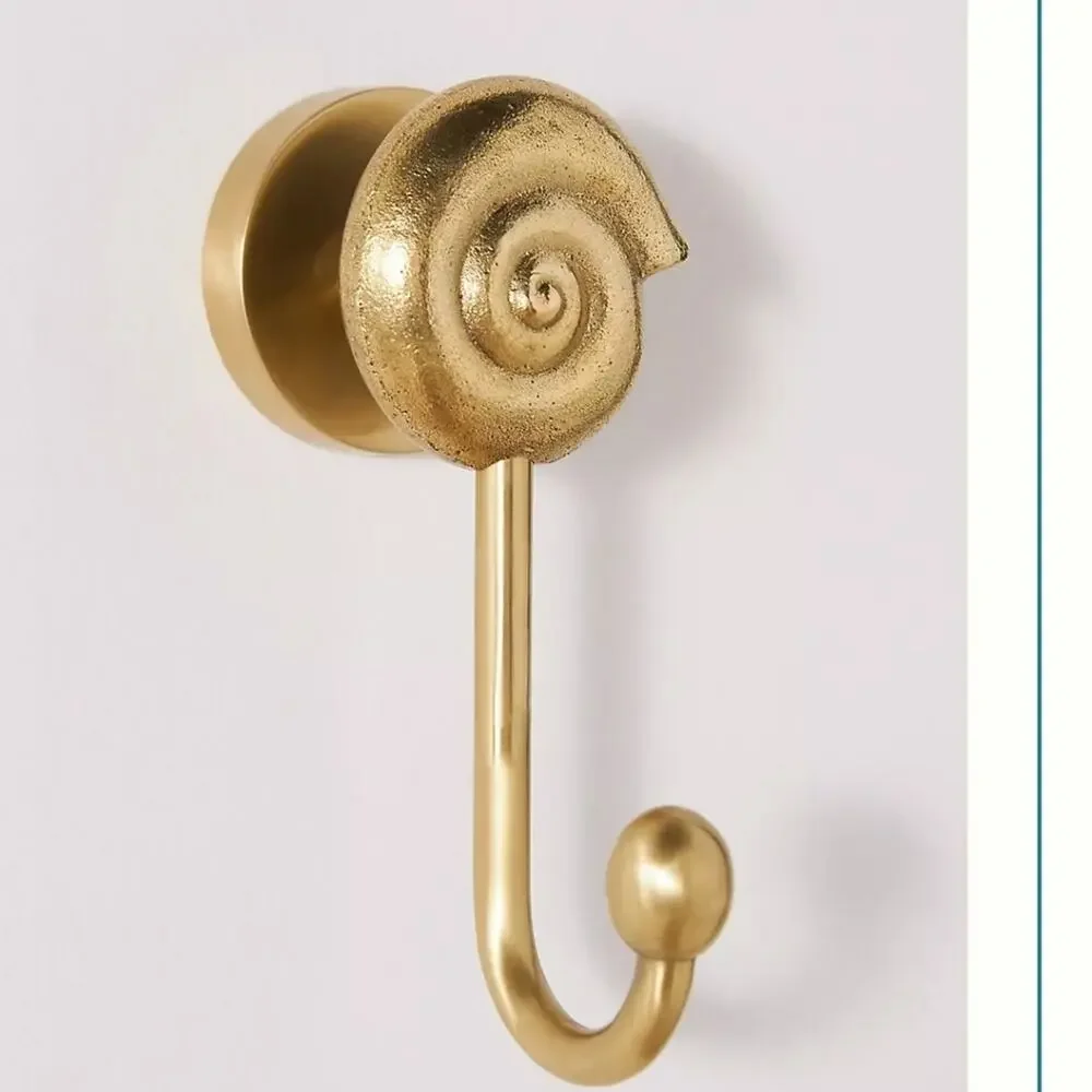 Anthropologie Conchita Seashell Bath Hook New